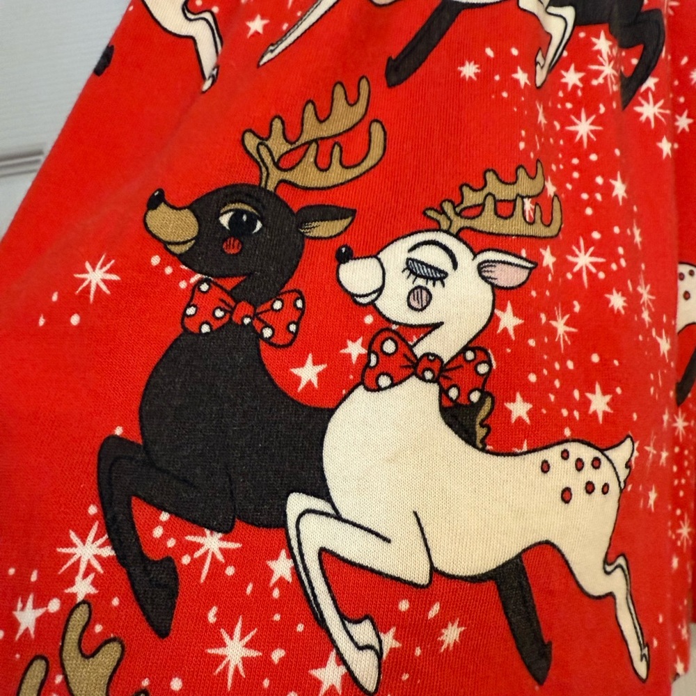 Mini Rodini Reindeer Dress - Picture 2 of 6